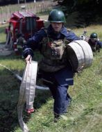 Солдат пожежного розрахунку