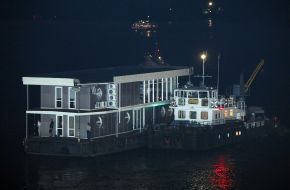Tug with a floating office
