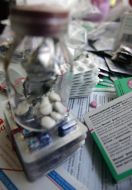 Confiscated medicinal preparations