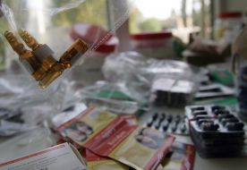 Confiscated medicinal preparations