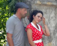 Vladimir Vdovichenkov and Yekaterina Nikitina