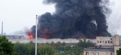 Fire at the factory ”Verkon”