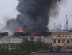 Fire at the factory ”Verkon”