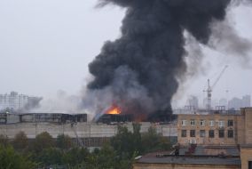 Fire at the factory ”Verkon”
