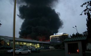 Fire on storages of domestic technique