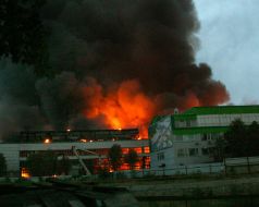Fire on storages of domestic technique