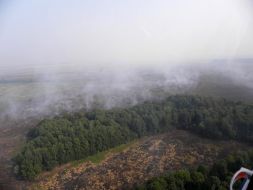 Conflagrant peatbogs