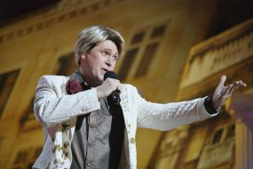 The participant of parodies festival in appearance Nikolay Baskov