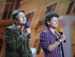 The participants of parodies festival