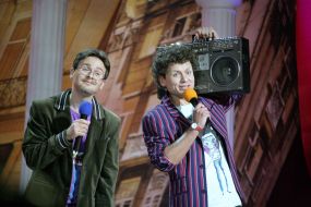 The participants of parodies festival