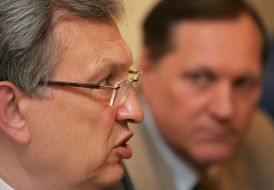 Fedor Yaroshenko and Alexandr Papaika