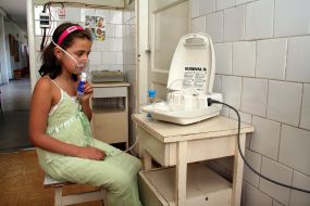 Treatment by nebulizer