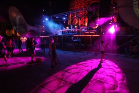 Participant of the festival ”Kazantip”