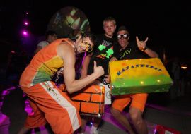 Participant of the festival ”Kazantip”