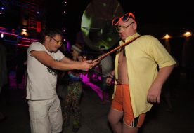 Participant of the festival ”Kazantip”