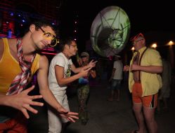 Participant of the festival ”Kazantip”