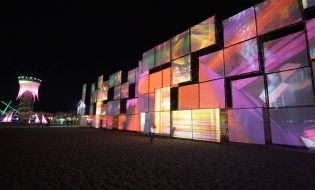 Participant of the festival ”Kazantip”