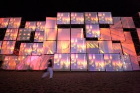 Participant of the festival ”Kazantip”