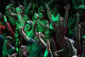 Participant of the festival ”Kazantip”