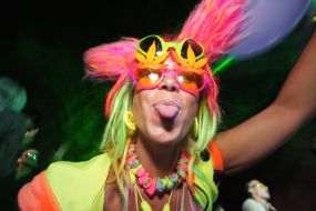 Participant of the festival ”Kazantip”