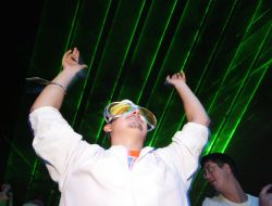 Participant of the festival ”Kazantip”