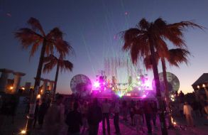 Participant of the festival ”Kazantip”