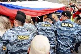 Police impeded the march of the Russian opposition