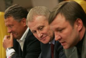 Miron Markevich, Grigory Surkis and Yury Kalitvintsev