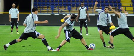 Игроки ФК ”Омония” (Никосия, Кипр)