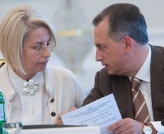 Борис Колесников та Ганна Герман