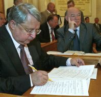 Viktor Andrushchenko and Vasiliy Tatsyi