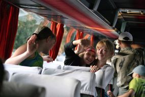 Russian children came to rest in Odessa