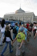 Russian children came to rest in Odessa