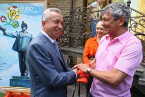 Олександр Лук’янченко і Мірча Луческу