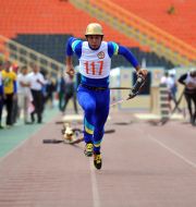 Участник Чемпионата мира по пожарно-спасательному спорту