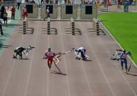 Участники Чемпионата мира по пожарно-спасательному спорту