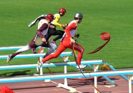 Участники Чемпионата мира по пожарно-спасательному спорту