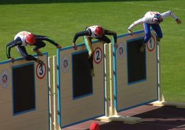 Участники Чемпионата мира по пожарно-спасательному спорту