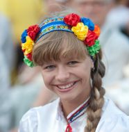Участница фестиваля Греческой культуры