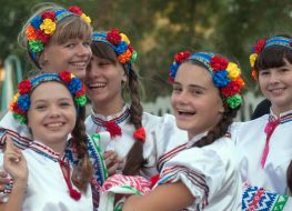 Участницы фестиваля Греческой культуры