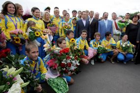 Юні українські олімпійці