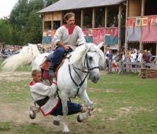 Participants of the festival ”Bylinas of ancient Kiev”