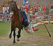 Participant of the festival ”Bylinas of ancient Kiev”