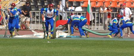 Участники Чемпионата мира по пожарно-спасательному спорту