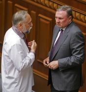 Yuriy Karmazin and Aleksandr Efremov