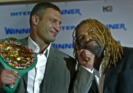 Vitaly Klichko and Shannon Briggs