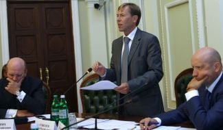 Roman Zvarich, Sergey Sobolev and Aleksandr Turchinov