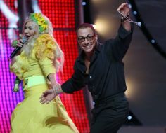 Irina Bilyk and Jean-Claude Van Damme