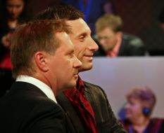Vitaliy Portnikov and Taras Chernovil