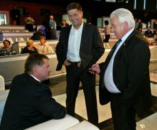 Taras Chornovol, Alexsander Tretyakov and Vladimir Oliynyk
